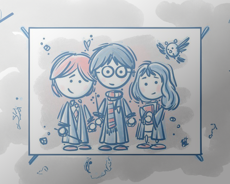 Boutet Sketch - Harry Potter Hommage (Série/Series)